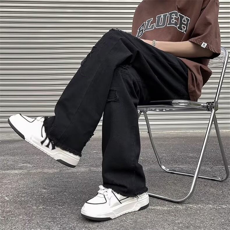 美式牛仔裤男新款休闲直筒裤N28P38,男装牛仔裤,星座1116-2