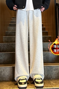 XZ616 秋冬重磅加绒加厚华棉百搭休闲长裤宽松 TY1046JR P55控78图片