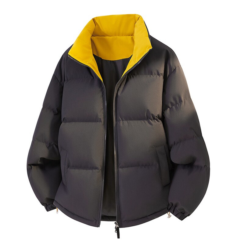 街头撞色高街防寒冬季新款加厚百搭棉服情侣保暖外套HY2006-P59,男装棉衣,星座610B-1