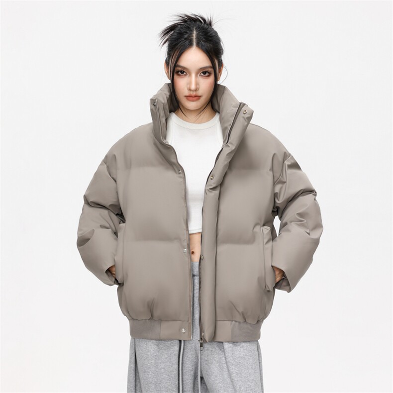 2025日系冬季立领保暖防风防水棉衣面包服外套男女同款XY2514-P80,男装棉衣,星座717