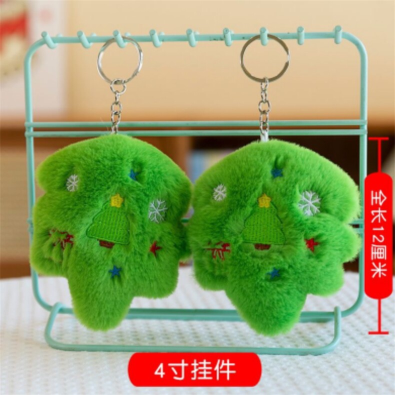 圣诞树，杜建毛绒玩具