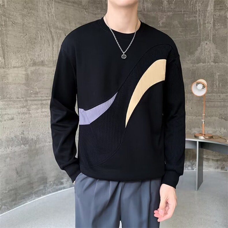 男秋季新款卫衣套头立体拼接L8238P36,男装卫衣,星座1116-2