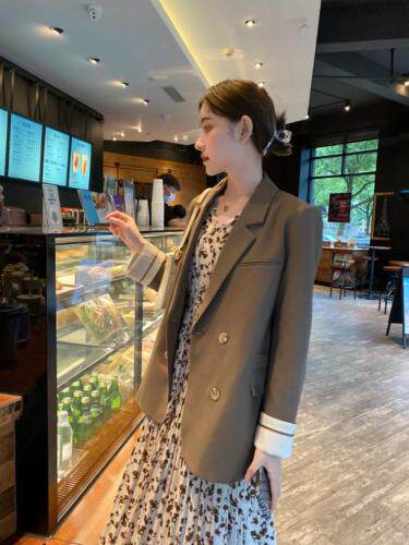 秋款西装，女装西装，甜野