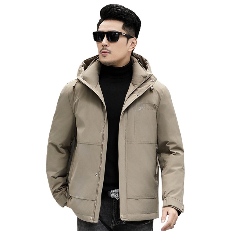 B38821钱塘2020-3新款冬季厚款时尚休闲简约中年男士羽绒服P278,男装羽绒服,钱塘207-3
