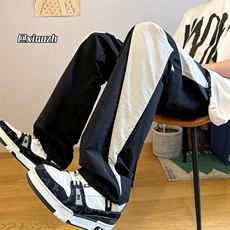 XZ616夏季薄款速干裤撞色拼接设计感长裤TY1005M-5XL特P35控68，男装休闲裤，星座512A（原616）