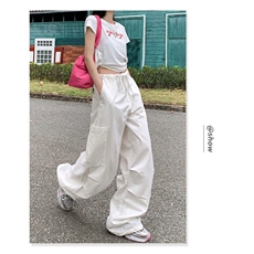 W9533-P50网图现货美式高街新款辣妹宽松阔腿休闲裤，男装休闲裤，星座1608-2