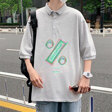PL57171-P35翻领短袖polo衫男大码胖子半袖t恤男有领保罗衫模特,男装Polo衫,电商A040