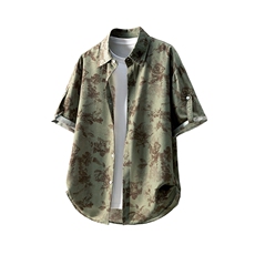 衬衫DCS77804军绿色