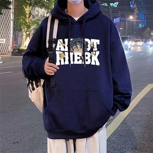 CM016P60加绒65潮宽松连帽卫衣男秋冬2025新款纯棉帽衫图片