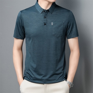精品时尚短袖T恤男上衣夏季男休闲免烫T恤POLO衫ZL1232-P53图片