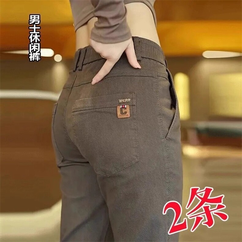 1506-1/K3011/P41春秋季2026新款男士时尚休闲裤高端商务春季西裤图片