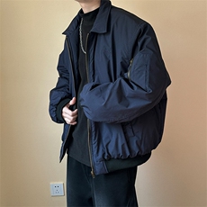 棉衣外套冬季美式飞行夹克潮牌绣花棉服现货A351-AJ2530-p95，男装夹克，电商A351