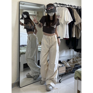 B221 美式ins街头hiphop宽松工装休闲裤子 LK23122-P65 控88图片