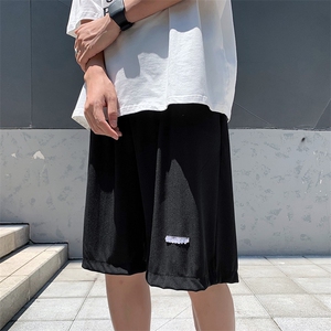 日系短裤夏季薄款运动裤宽松休闲阔腿中裤潮ins五分裤K1054-P25图片