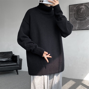 8XL-M 神款搭配！！！特大码高领毛衣男打底衫百搭内搭MY1214P45图片