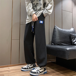 K3199-P45秋装港风潮牌美式男女情侣宽松抽绳束脚运动休闲卫裤图片
