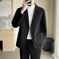 轻熟风~秋冬休闲呢子西装外套F850/P125，男装西服套装，电商B331