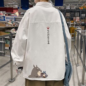 春季长袖衬衫男宽松港风衬衣男外套男CSCS269-P35图片