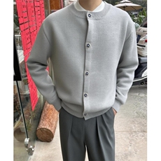格雷系miu系灰色开衫毛衣外套男女秋季宽松休闲cleanfit针织衫，男装针织衫/毛衣，星座601-1