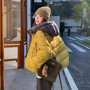 新款大货已出，短款带帽羽绒服2B113-2578-P265-K398图片