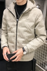 现货外贸侧飞图立领光板团体服班服宽松韩版情侣学生外套羽绒服，男装羽绒服，星座301D-5(原星座1415）