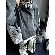 网图现货秋季宽松连帽毛衣男M036/P60，男装针织衫/毛衣，星座205-3