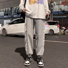 男秋季新款港风休闲裤束脚裤子K2825P25，男装休闲裤，星座1116-2