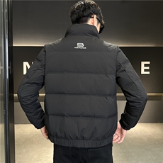 标50绒男士羽绒服加厚立领冬季新款帅气白鸭绒外套男Y8071，男装羽绒服，星座310B-3
