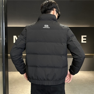 标50绒男士羽绒服加厚立领冬季新款帅气白鸭绒外套男Y8071图片