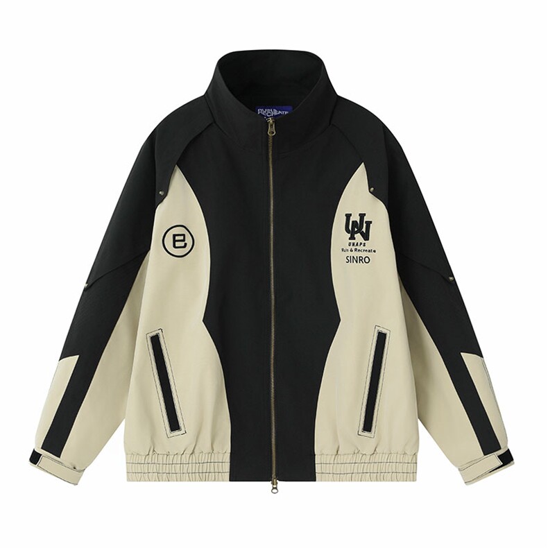 2025秋季新款美式重工廓形外套男潮牌休闲宽松百搭工装夹克JK599，男装夹克，电商A234