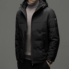 连帽羽绒服男士2023新款中青年商务休闲上衣冬季男装加厚保暖外套，男装羽绒服，电商B212（原钱塘6029）