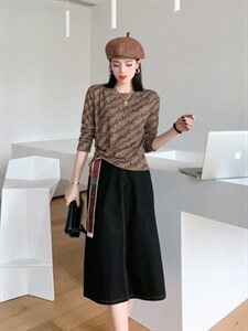 秋季新品牛仔套裙M-XXL,其它,琴菲儿