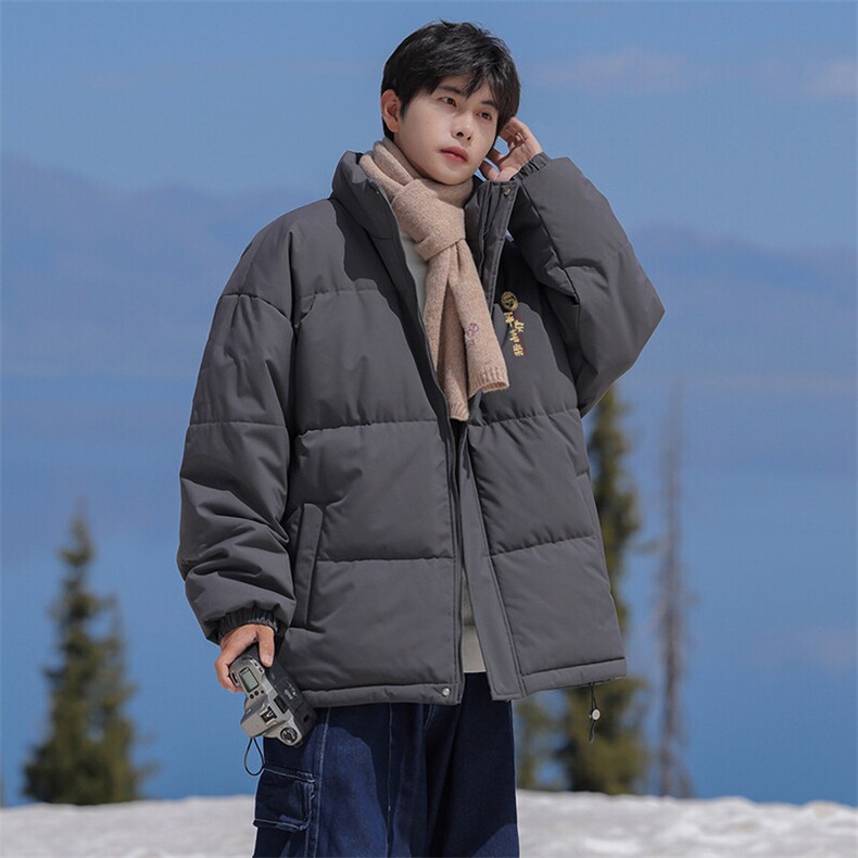 现货抖音得物可供视频冬季三防加厚羽绒棉衣外套面包棉服81153,男装棉衣,电商A486