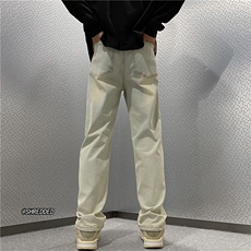 ins潮流男生水洗牛仔裤高街修身小脚裤B315-K23252-P50控68，男装牛仔裤，电商B315