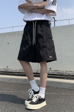 夏季新款直筒休闲工装短裤户外运动五分裤男运动短裤，男装牛仔裤，星座1206（原A206）