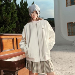 网络图慎用!图片只做展示大货已到 定制螺纹刺绣夹克男JK77944P85图片