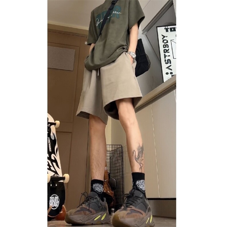 抖音品质KZ05-P40重磅毛圈布卫裤休闲运动短裤,男装休闲裤,星座807