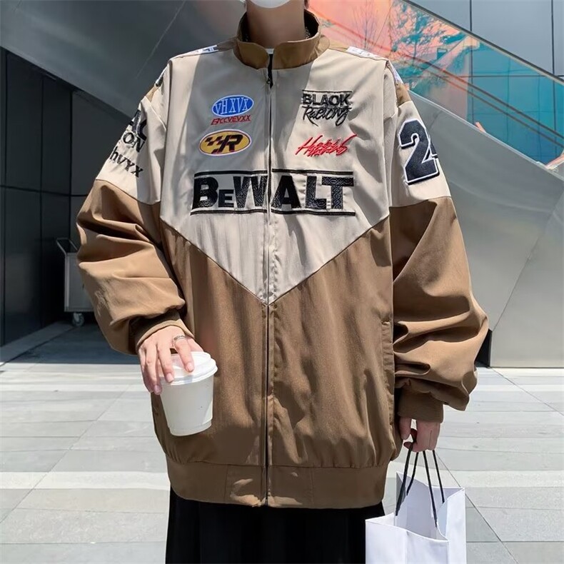 男秋季外套潮牌街头刺绣双层夹克HY727P68,男装夹克,星座1116-2
