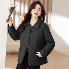 简约百搭白鸭绒羽绒服女2025新款衬衫领轻薄羽绒服休闲短外套，女装羽绒服，衣之秀