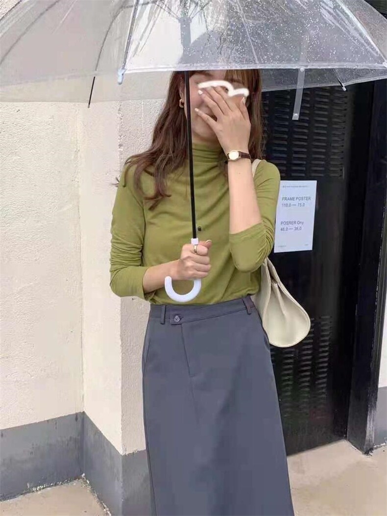 〖现货〗羊毛半高领打底衫秋冬单品之一，其它，炽元素