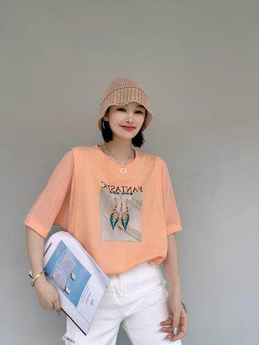 夏季新款拼接小衫，女装，叙号