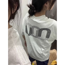 2026年春夏短袖T恤潮牌纯棉小众情侣圆领上衣B1545-P28网图，男装T恤，电商B245