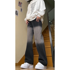 渐变修身牛仔裤美式高街vibe裤子XZ310A-4-NZ11-P55，男装牛仔裤，星座310A-4