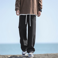 亲肤舒适纯棉简约纯色时尚百搭显高显瘦K670特批35，男装休闲裤，星座718-1