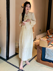 清冷感新中式国风套装裙女2025春新款高级感简约气质半身裙两件套，女装套装/套裙，浙宝305