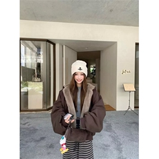 冬季棉服棉衣男生加厚保暖面包服休闲潮牌帅气外套M282-P105，男装棉衣，星座308B-2