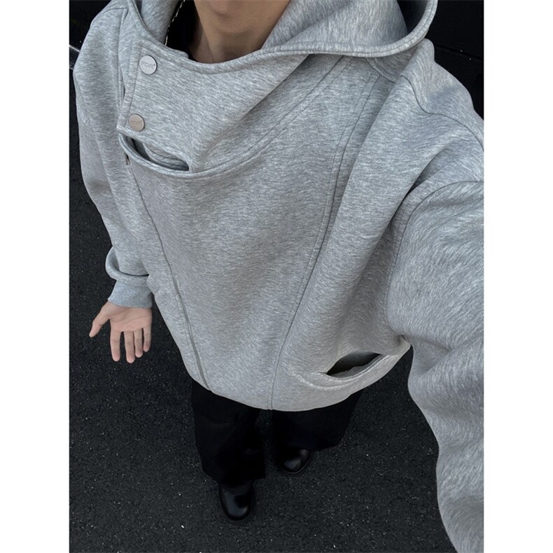 华棉复合重磅夹克简约新款文艺气质日系ins原宿慵懒潮流时尚W1041，男装夹克，星座516A