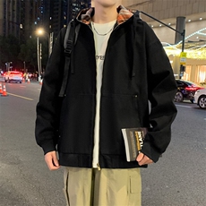 2025春季新款夹克男工装青少年宽松外套冲锋衣A02517-P85，男装夹克，星座308B-2