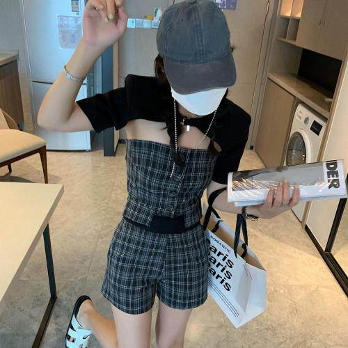 短袖小坎肩，女装，XTZ style