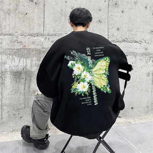 抖音供货、复合重磅360克现货圆领卫衣宽松D223A-YL2347-特P28